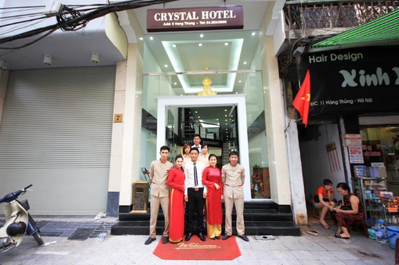 Hanoi Crystal Hotel Екстер'єр фото